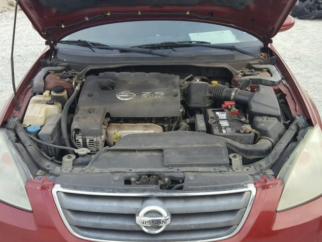 1N4AL11D94C156745 - 2004 NISSAN ALTIMA BAS RED photo 7