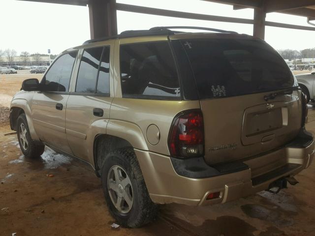 1GNDT13SX62149936 - 2006 CHEVROLET TRAILBLAZE BEIGE photo 3