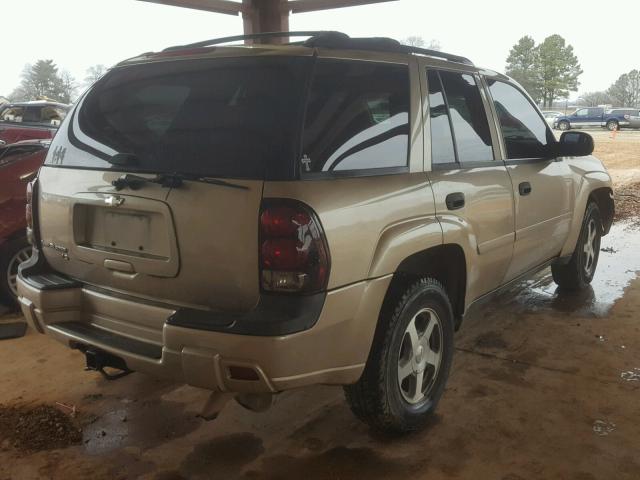 1GNDT13SX62149936 - 2006 CHEVROLET TRAILBLAZE BEIGE photo 4