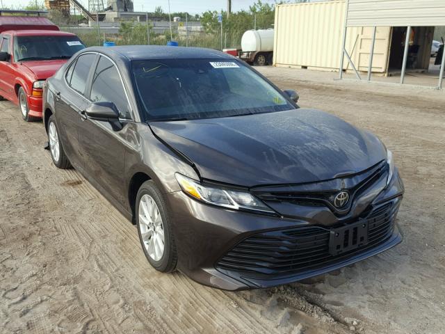 4T1B11HK7JU024352 - 2018 TOYOTA CAMRY L BROWN photo 1