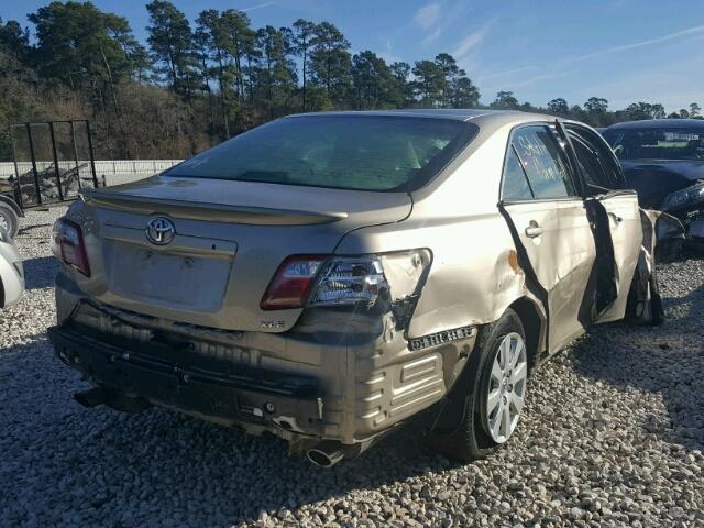 JTNBK46K273022685 - 2007 TOYOTA CAMRY NEW GOLD photo 4