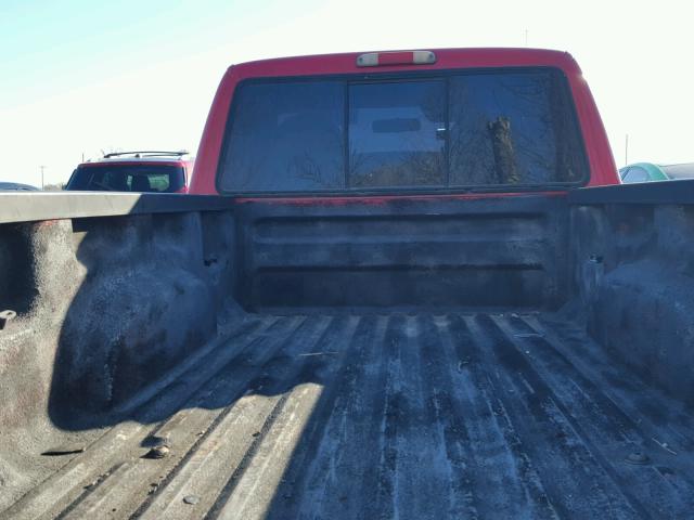 1FTYR10C4YTB03313 - 2000 FORD RANGER RED photo 6