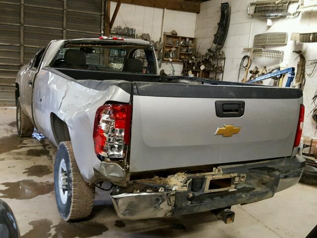 1GCHK44K29E123590 - 2009 CHEVROLET SILVERADO SILVER photo 3