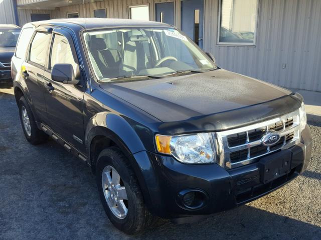 1FMCU02Z78KC82095 - 2008 FORD ESCAPE XLS CHARCOAL photo 1