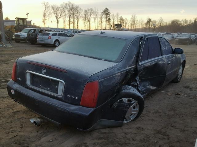 1G6KD54Y05U248889 - 2005 CADILLAC DEVILLE BLUE photo 4