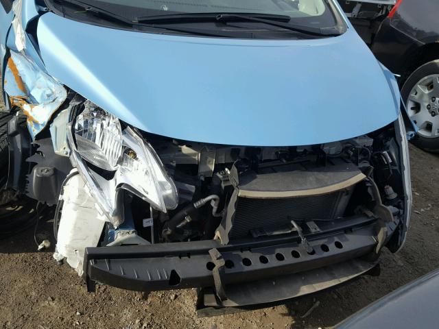 3N1CE2CP3FL424872 - 2015 NISSAN VERSA NOTE BLUE photo 7