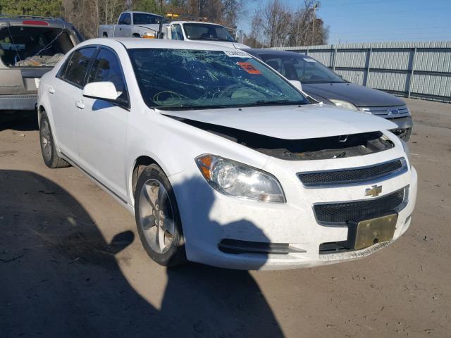 1G1ZC5EU9BF247663 - 2011 CHEVROLET MALIBU 1LT WHITE photo 1