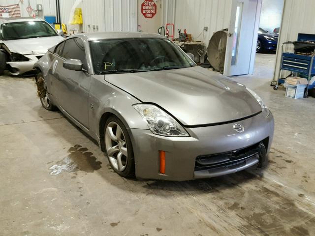 JN1BZ34E47M553309 - 2007 NISSAN 350Z COUPE GRAY photo 1