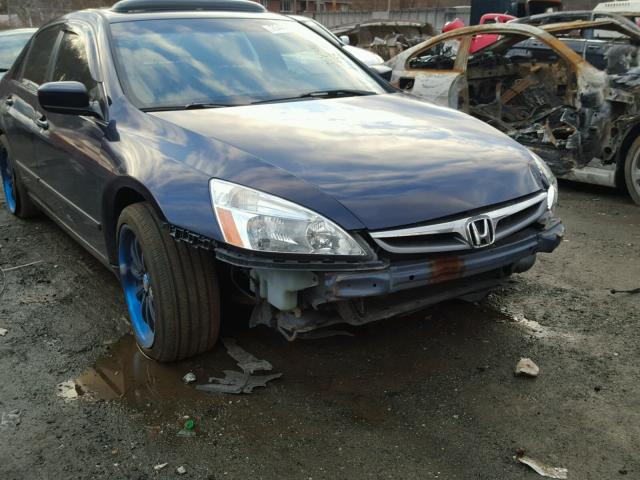 1HGCM56727A088929 - 2007 HONDA ACCORD EX BLUE photo 9