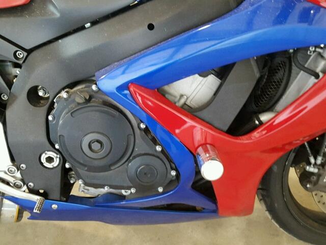 JS1GR7KA162106712 - 2006 SUZUKI GSX-R750 K BLUE photo 7