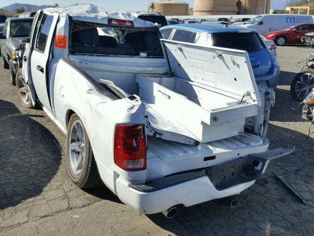 1C6RD6FT6CS174008 - 2012 DODGE RAM 1500 S WHITE photo 3