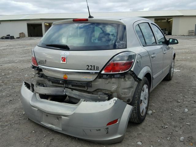 W08AR671985073029 - 2008 SATURN ASTRA XE SILVER photo 4