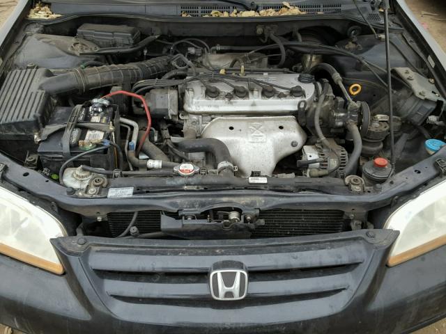 1HGCG56722A129527 - 2002 HONDA ACCORD SE BLACK photo 7