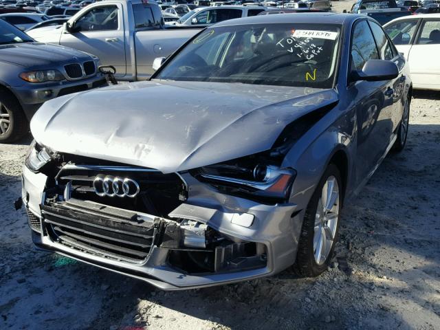 WAUFFAFL7FN004409 - 2015 AUDI A4 PREMIUM GRAY photo 2