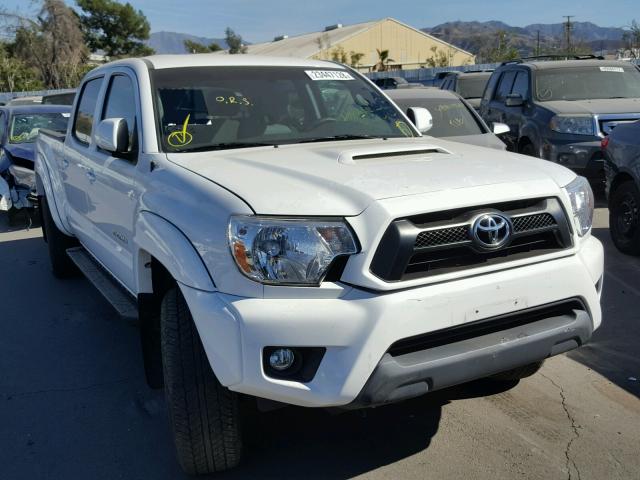 3TMMU4FN4FM083681 - 2015 TOYOTA TACOMA DOU WHITE photo 1