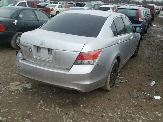 1HGCP263X9A051066 - 2009 HONDA ACCORD LX SILVER photo 4