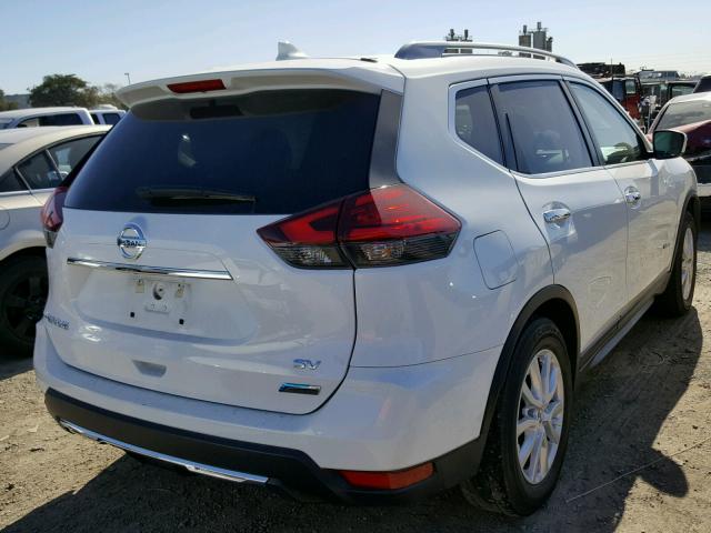 5N1ET2MT0HC830643 - 2017 NISSAN ROGUE SV H WHITE photo 4