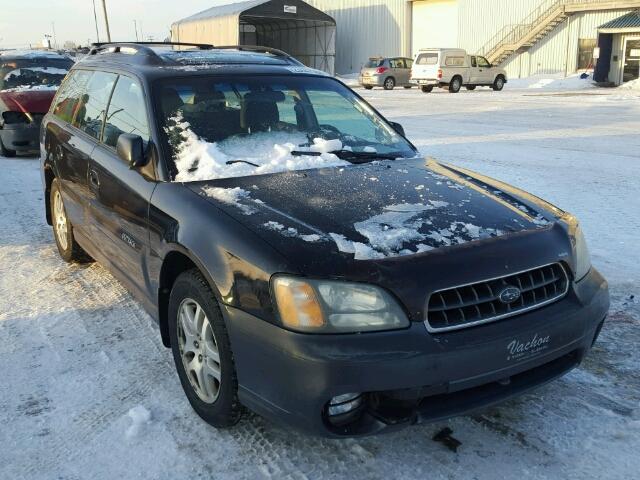 4S3BH685347637269 - 2004 SUBARU LEGACY OUT BLACK photo 1