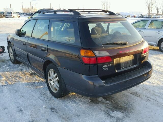 4S3BH685347637269 - 2004 SUBARU LEGACY OUT BLACK photo 3