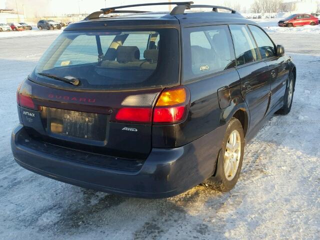 4S3BH685347637269 - 2004 SUBARU LEGACY OUT BLACK photo 4