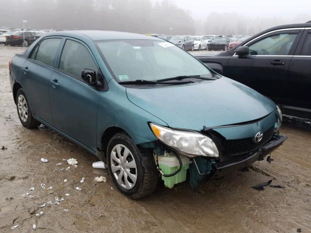 2T1BU4EEXAC230547 - 2010 TOYOTA COROLLA BA GREEN photo 1