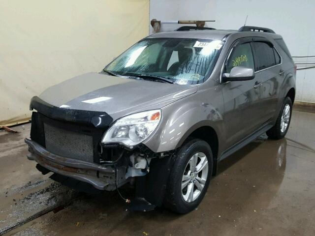 2GNALPEK2C6391038 - 2012 CHEVROLET EQUINOX LT GRAY photo 2