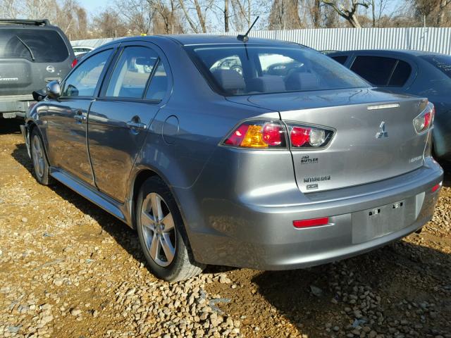 JA32V2FW1DU022880 - 2013 MITSUBISHI LANCER SE SILVER photo 3