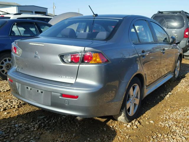 JA32V2FW1DU022880 - 2013 MITSUBISHI LANCER SE SILVER photo 4