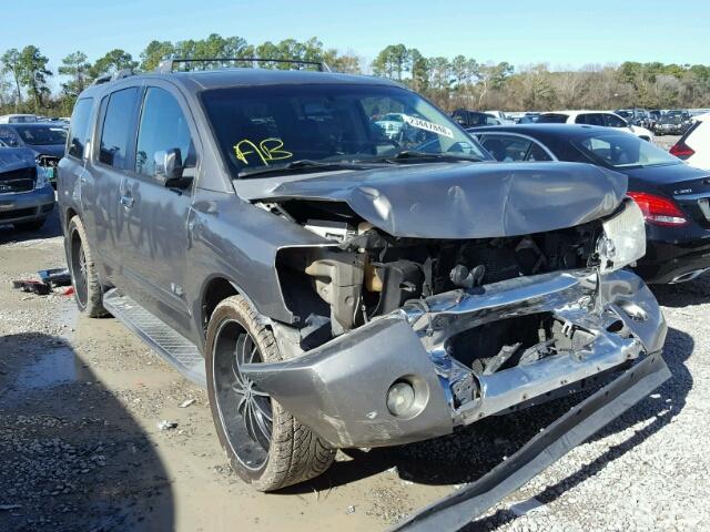 5N1AA08A36N712136 - 2006 NISSAN ARMADA SE GRAY photo 1