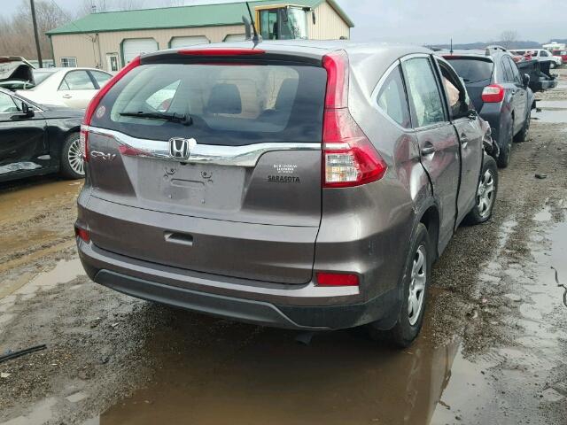 3CZRM3H37FG714847 - 2015 HONDA CR-V LX CHARCOAL photo 4