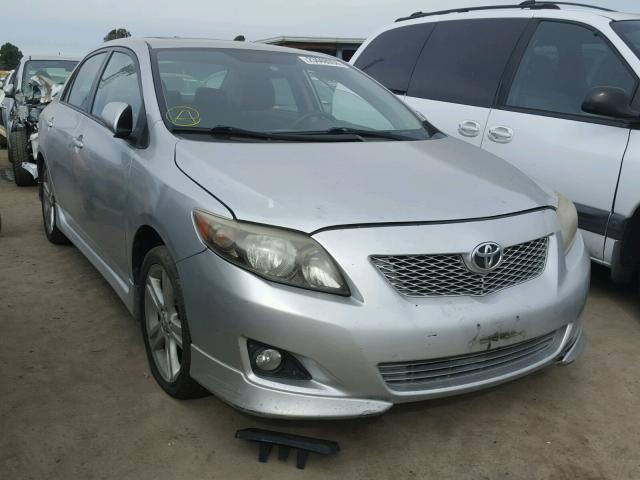 1NXBE40EX9Z102016 - 2009 TOYOTA COROLLA XR 银色 照片 1