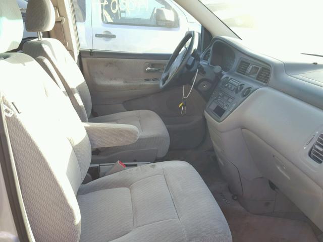 5FNRL18524B133743 - 2004 HONDA ODYSSEY LX SILVER photo 5