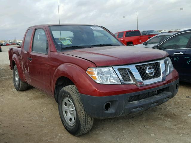 1N6BD0CT4HN706211 - 2017 NISSAN FRONTIER S RED photo 1