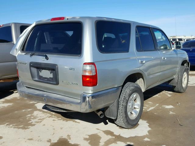 JT3GN86R7Y0151258 - 2000 TOYOTA 4RUNNER SR SILVER photo 4