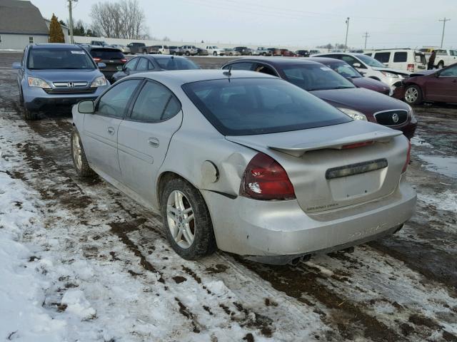 2G2WR554361122877 - 2006 PONTIAC GRAND PRIX BLACK photo 3