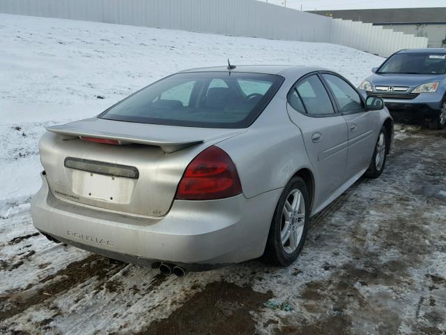 2G2WR554361122877 - 2006 PONTIAC GRAND PRIX BLACK photo 4