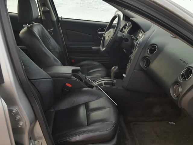 2G2WR554361122877 - 2006 PONTIAC GRAND PRIX BLACK photo 5