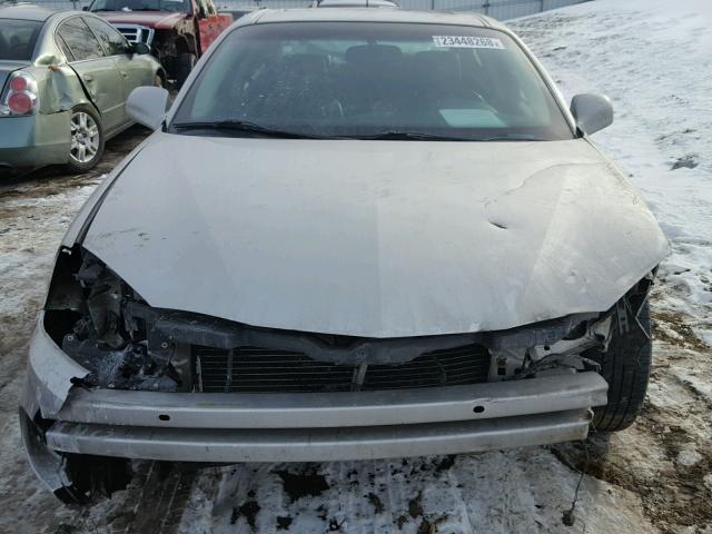 2G2WR554361122877 - 2006 PONTIAC GRAND PRIX BLACK photo 9