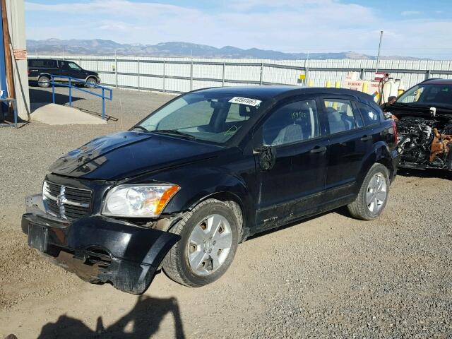 1B3HB48B97D406891 - 2007 DODGE CALIBER SX BLACK photo 9