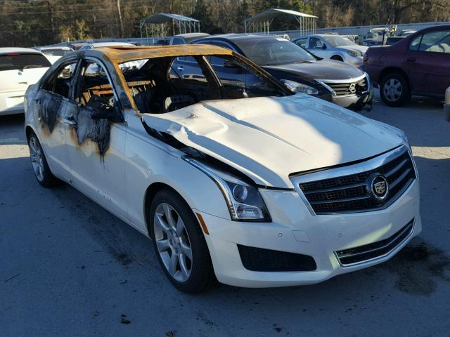 1G6AB5RA4D0122960 - 2013 CADILLAC ATS LUXURY CREAM photo 1