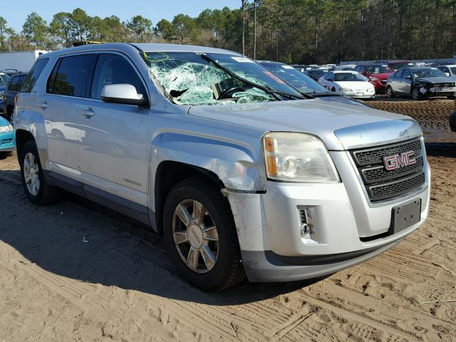 2CTALBEWXA6238469 - 2010 GMC TERRAIN SL SILVER photo 1