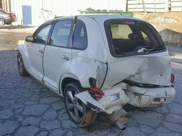 3C8FY78G23T634865 - 2003 CHRYSLER PT CRUISER WHITE photo 3