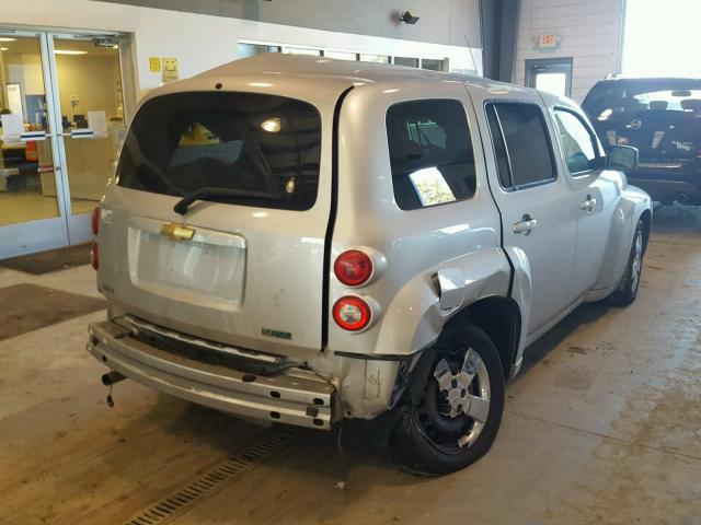 3GNBAAFW9BS589298 - 2011 CHEVROLET HHR LS SILVER photo 4