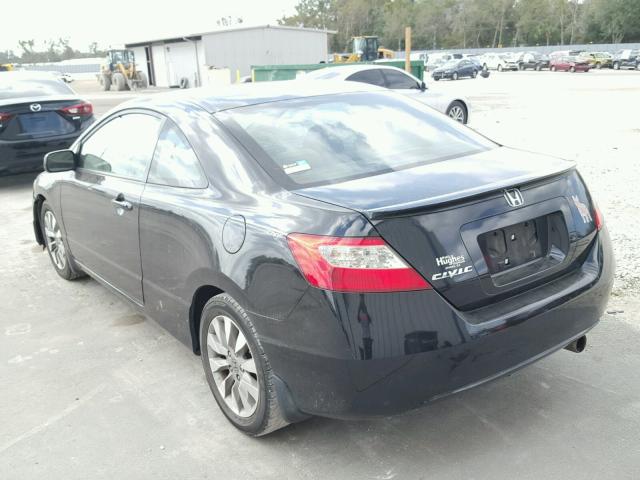 2HGFG1B82BH505326 - 2011 HONDA CIVIC EX შავი ფოტო 3