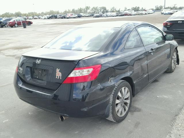 2HGFG1B82BH505326 - 2011 HONDA CIVIC EX BLACK photo 4