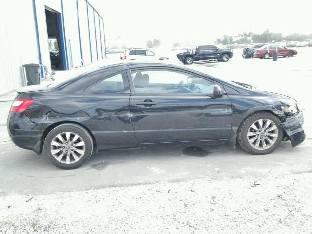 2HGFG1B82BH505326 - 2011 HONDA CIVIC EX BLACK photo 9