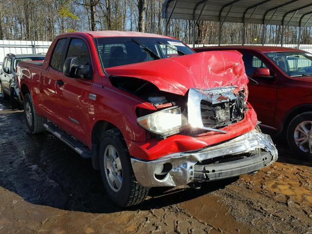 5TBRV54147S468810 - 2007 TOYOTA TUNDRA DOU RED photo 1