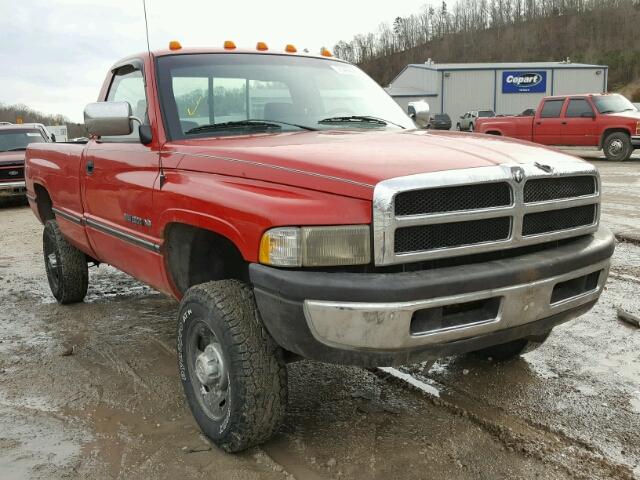 1B7KF26Z4VJ520695 - 1997 DODGE RAM 2500 RED photo 1