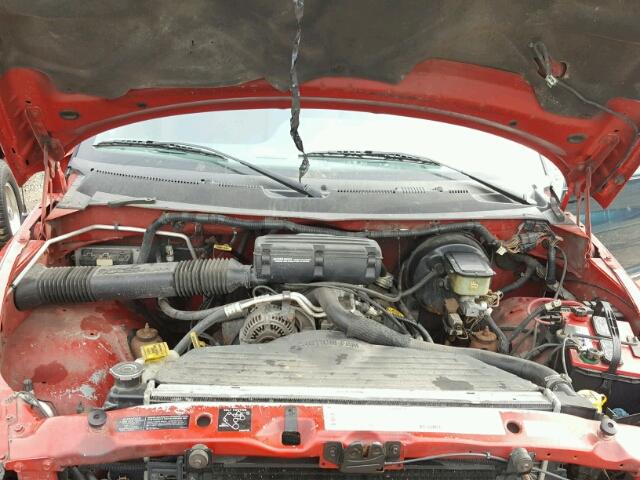 1B7KF26Z4VJ520695 - 1997 DODGE RAM 2500 RED photo 7