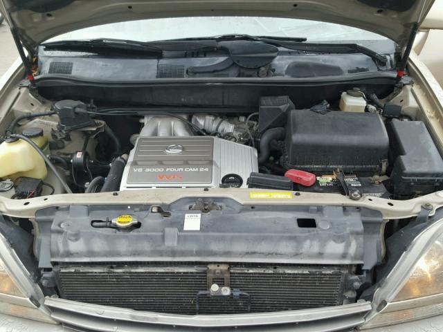 JT6GF10U4X0034918 - 1999 LEXUS RX 300 GOLD photo 7